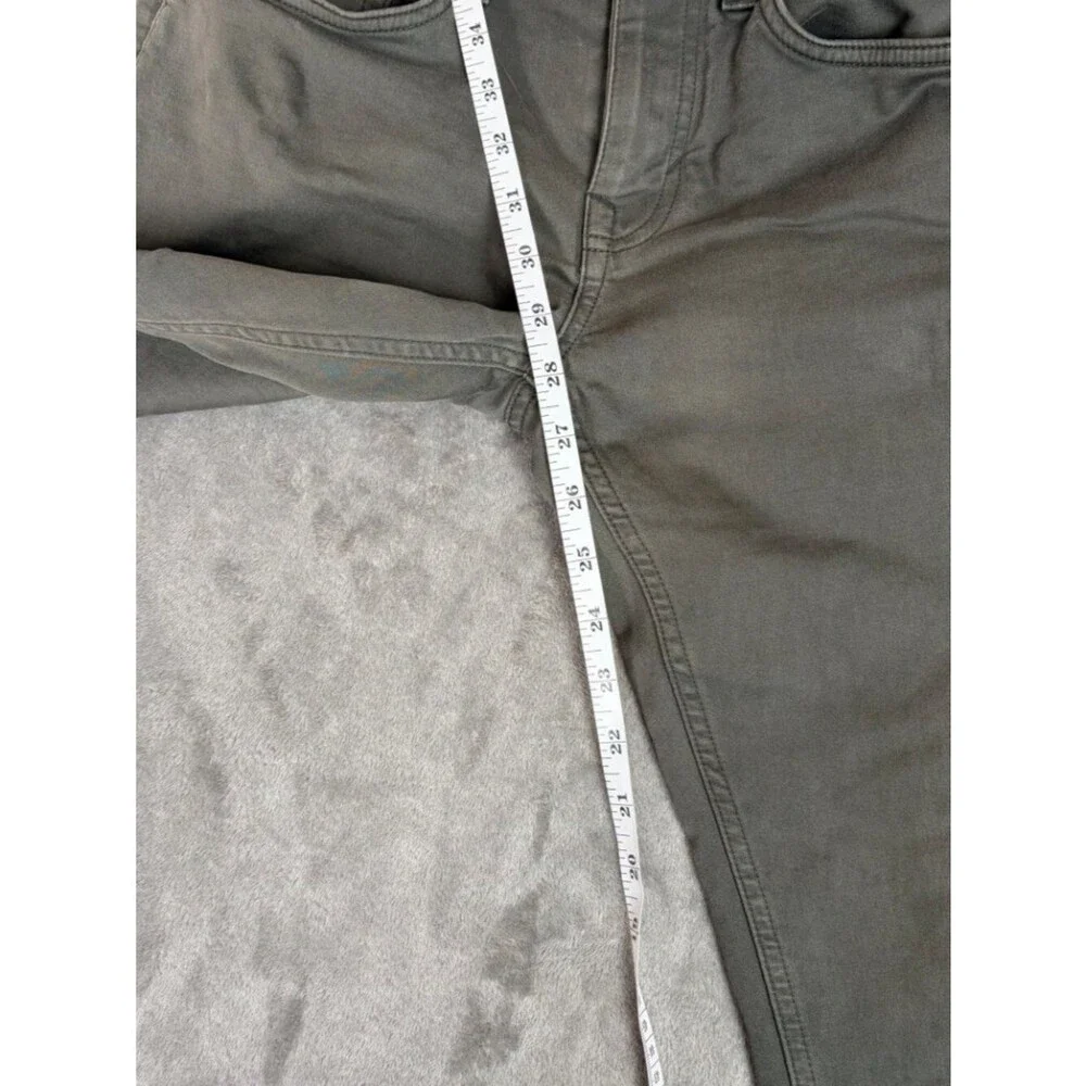 Banana Republic Traveler Pants Men’s 30x30 Green Skinny Fit Stretch Casual